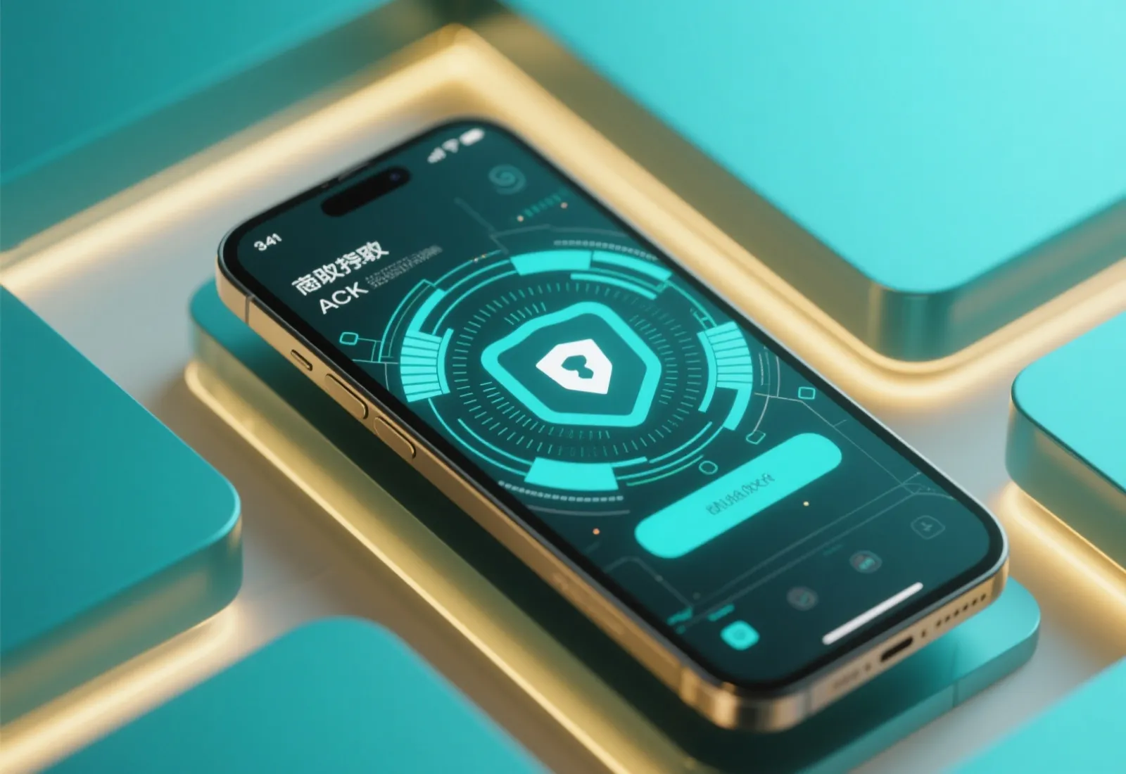 Secure mobile access illustration
