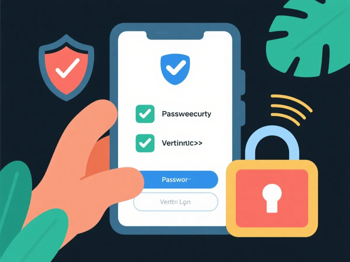 Account security illustration